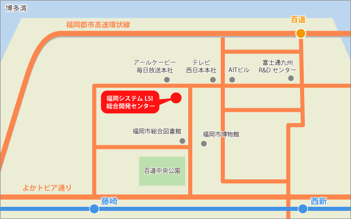 周辺アクセスマップ